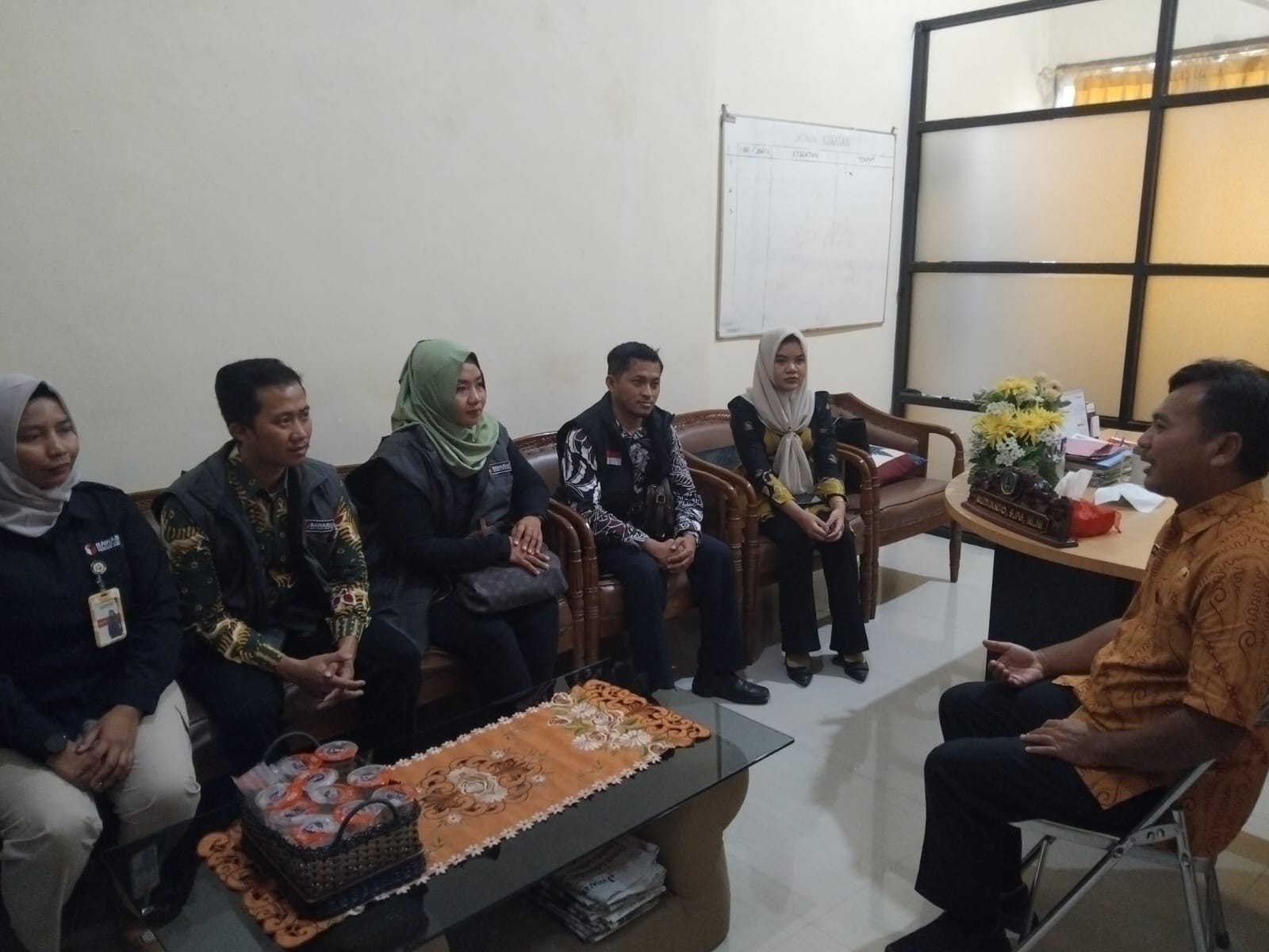 Audiensi dengan Cabang Dinas Pendidikan Wilayah Kota Mojokerto, Gandeng Pemilih Pemula dalam Pengawasan Partisipatif