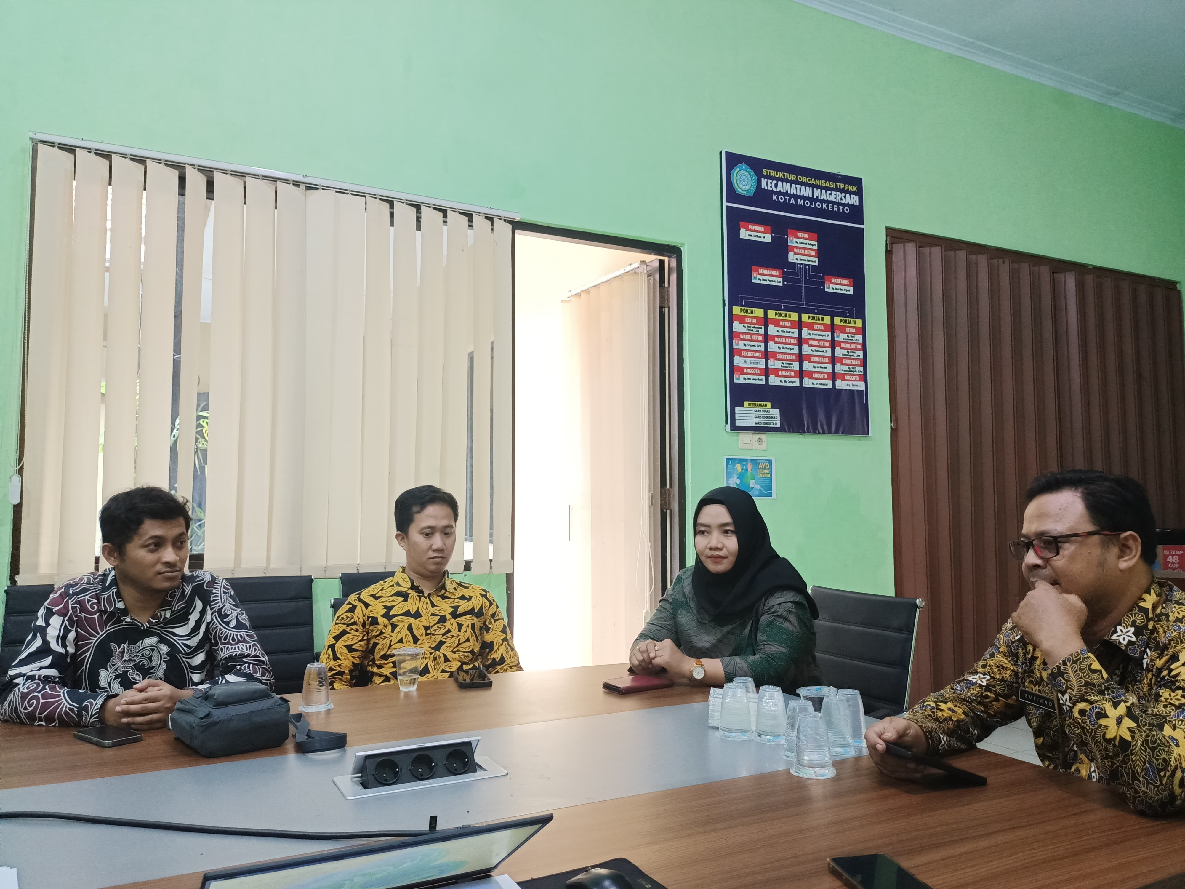 Awal Tahun 2025, Bawaslu Kota Mojokerto Monitoring Pembuatan Laporan Akhir pada Pemilihan serentak Tahun 2024