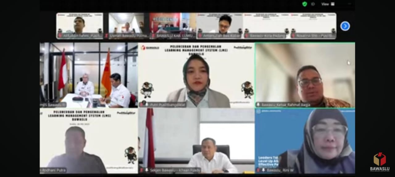 Bawaslu Luncurkan Learning Management System Sebagai Backbone Pelatihan dan Pendidikan