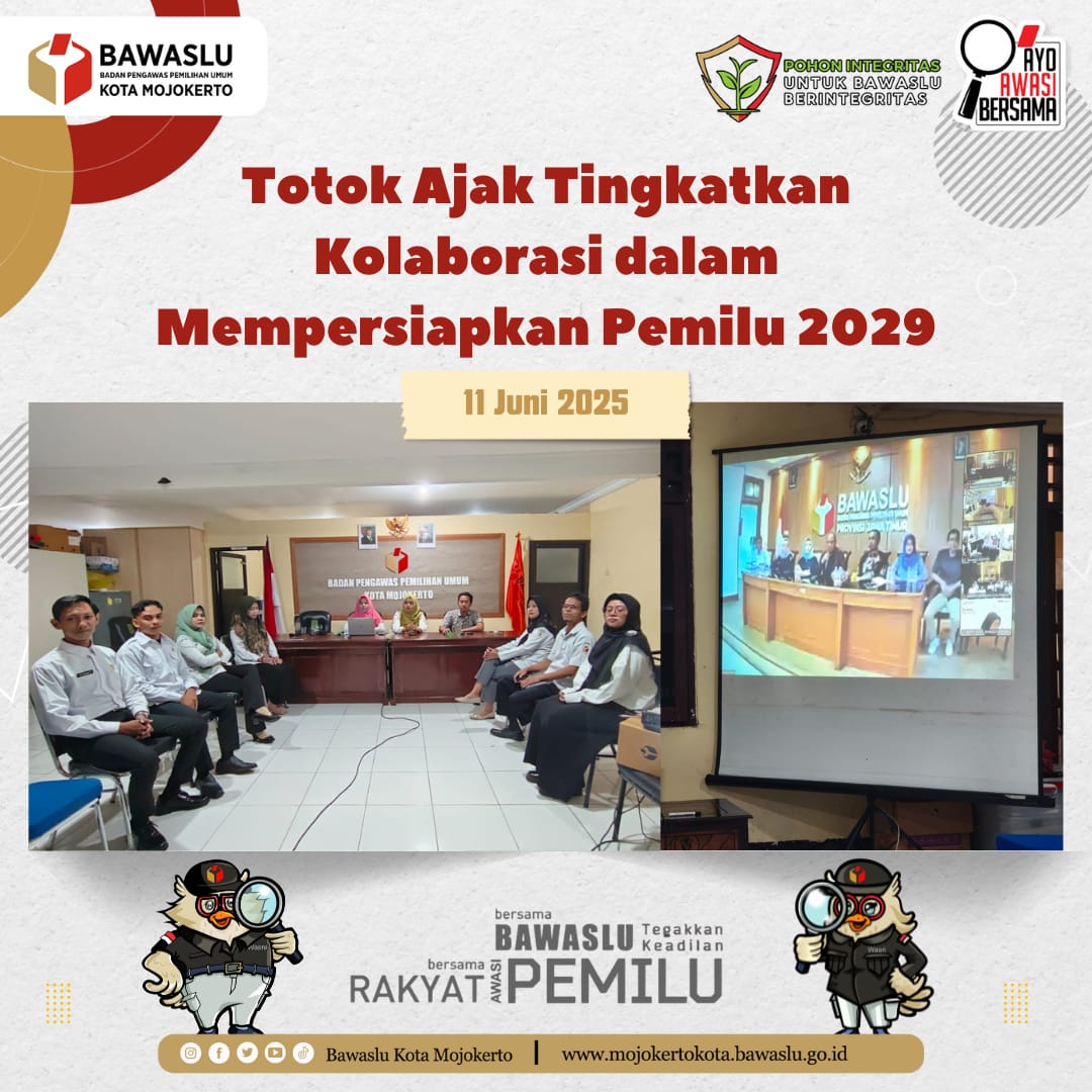 Totok Ajak Tingkatkan Kolaborasi dalam Mempersiapkan Pemilu 2029