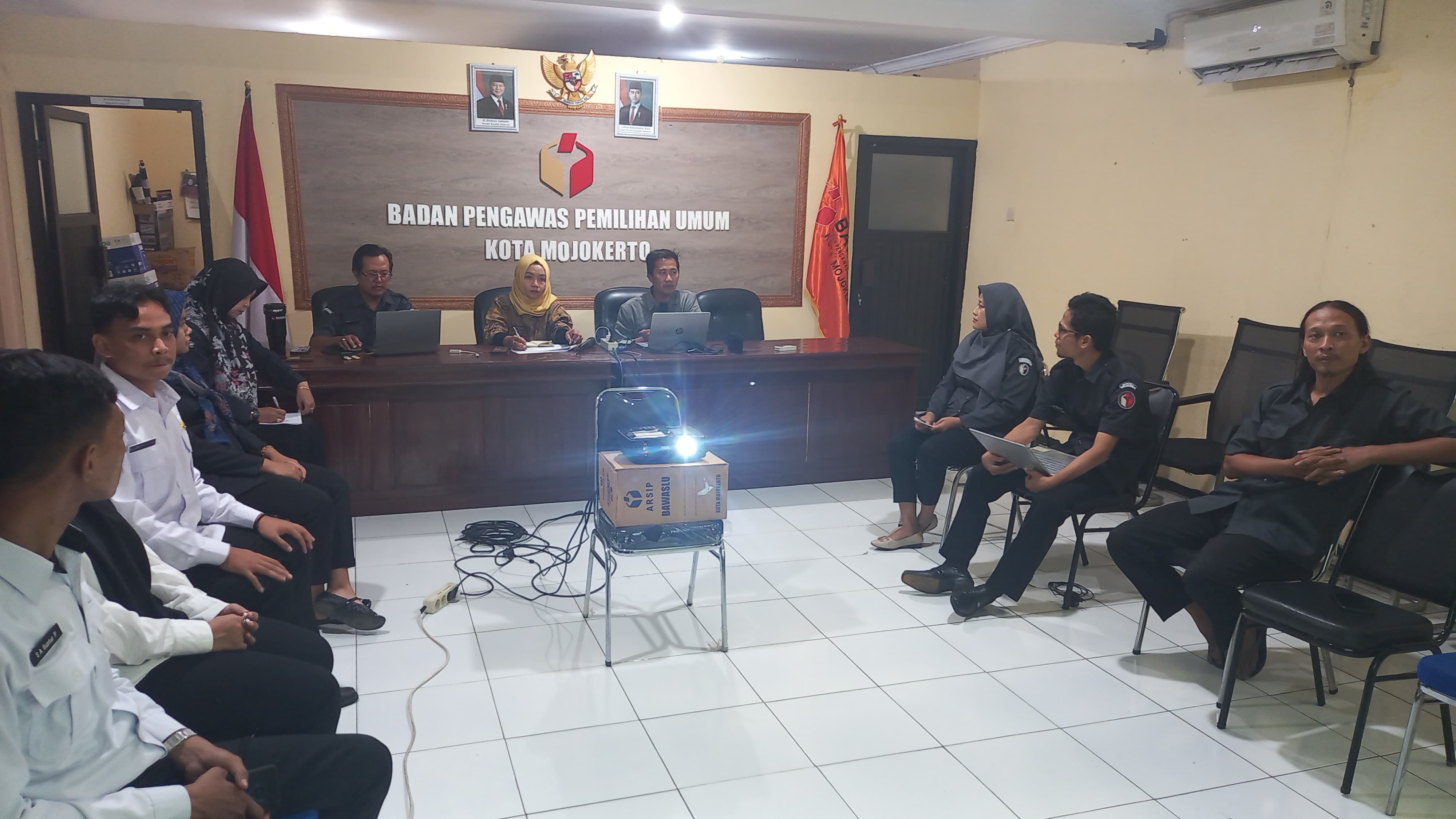 Bawaslu Kota Mojokerto Siapkan Data Agar Capai Predikat Informatif