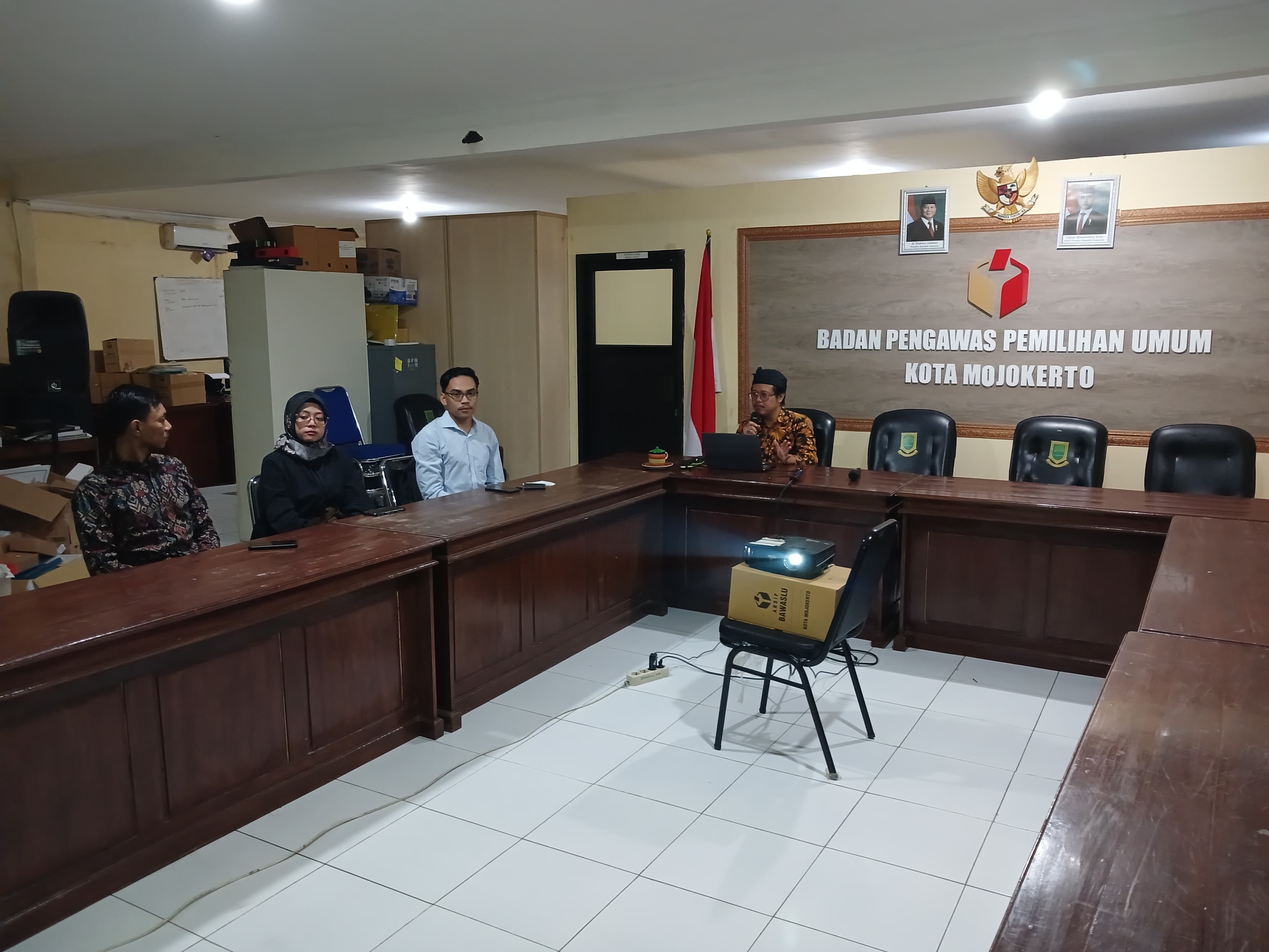 Bawaslu Kota Mojokerto Tanamkan Sifat “Leadership” kepada CPNS