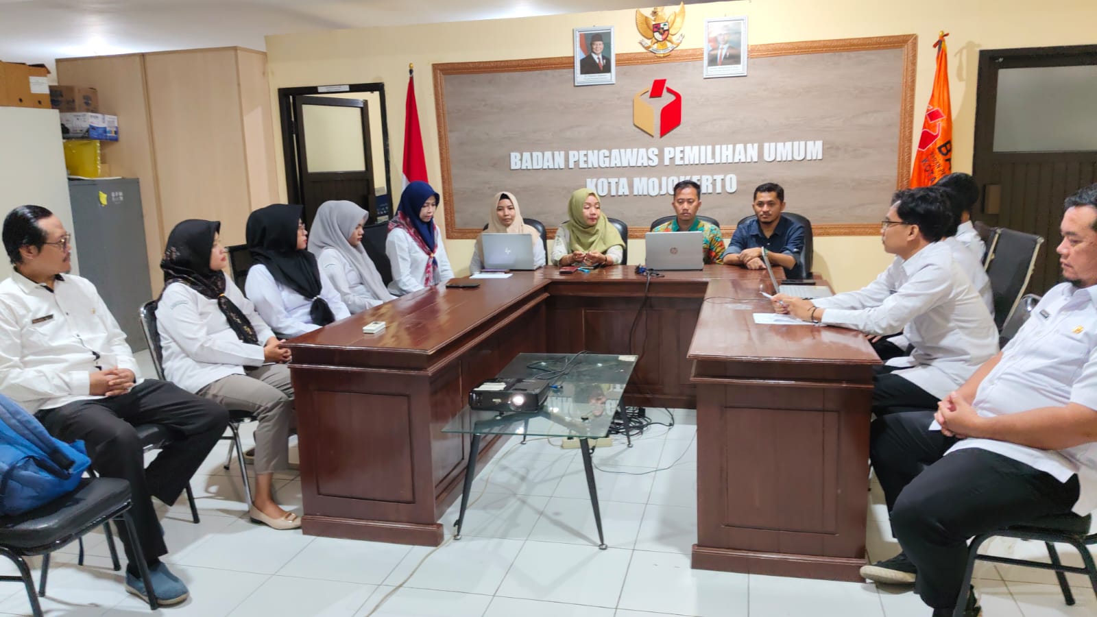 Bawaslu Kota Mojokerto Matangkan Persiapan Data untuk Monitoring Bawaslu Jatim