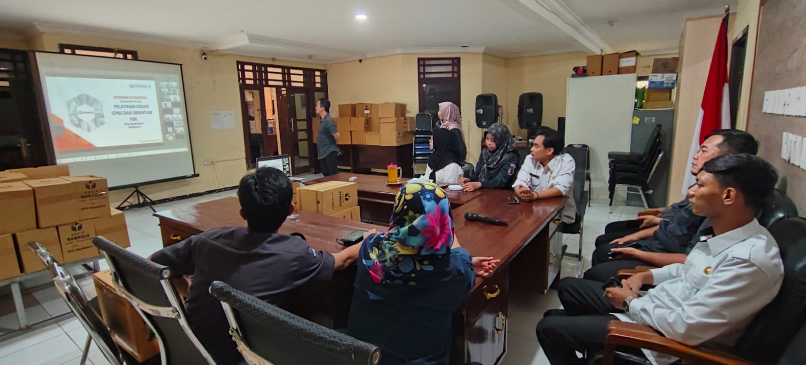 Persiapan Pelatihan Dasar CPNS dan Orientasi PPPK Tahun 2025 Secara Daring