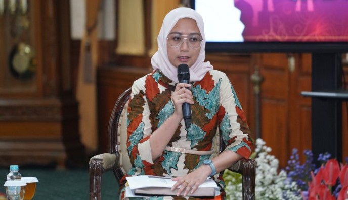 Koordinator Divisi Hukum dan Diklat Bawaslu Jatim, Dewita Hayu Shinta