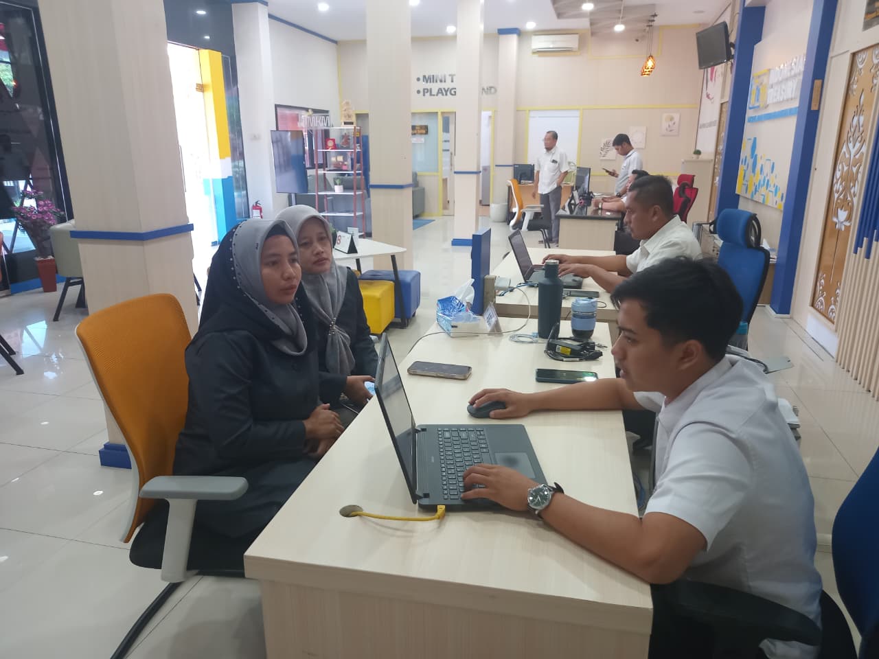 Koordinasi KPPN dan KPP Pratama, Bawaslu Kota Mojokerto Siap Menuju Satker Mandiri