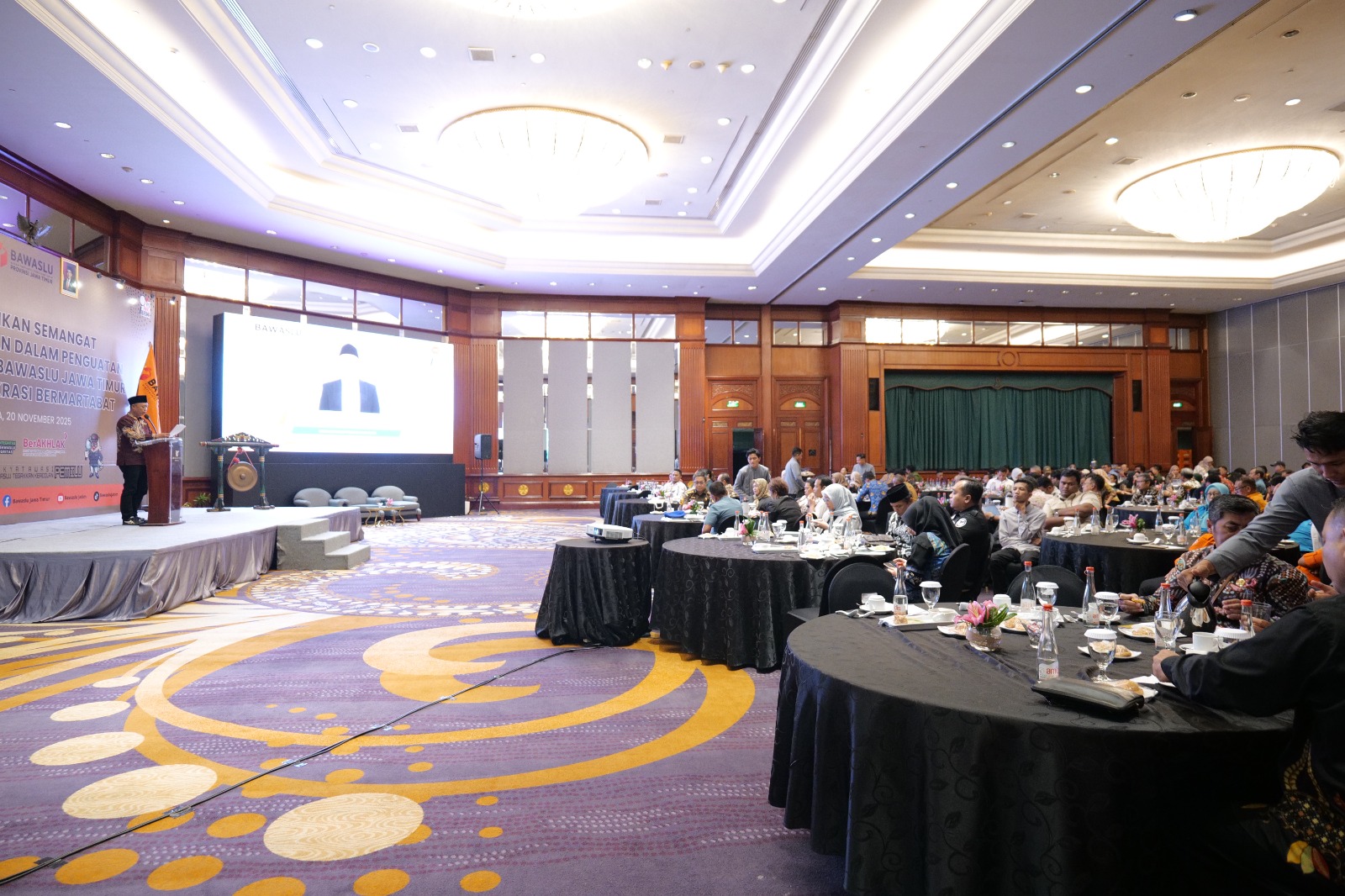 Bawaslu Jatim Menutup Rangkaian Penguatan Kelembagaan Bersama Komisi II DPR RI