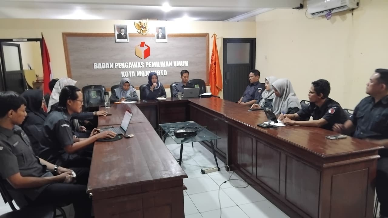 Evaluasi Kinerja 2025, Bawaslu Kota Mojokerto Siapkan Proyeksi Strategis 2026