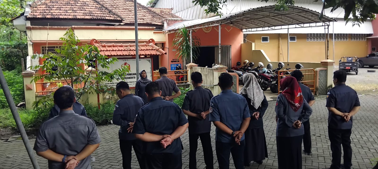 Apel Pagi: Bawaslu Kota Mojokerto Siap Berlakukan Sistem Kerja WFA dan WFO