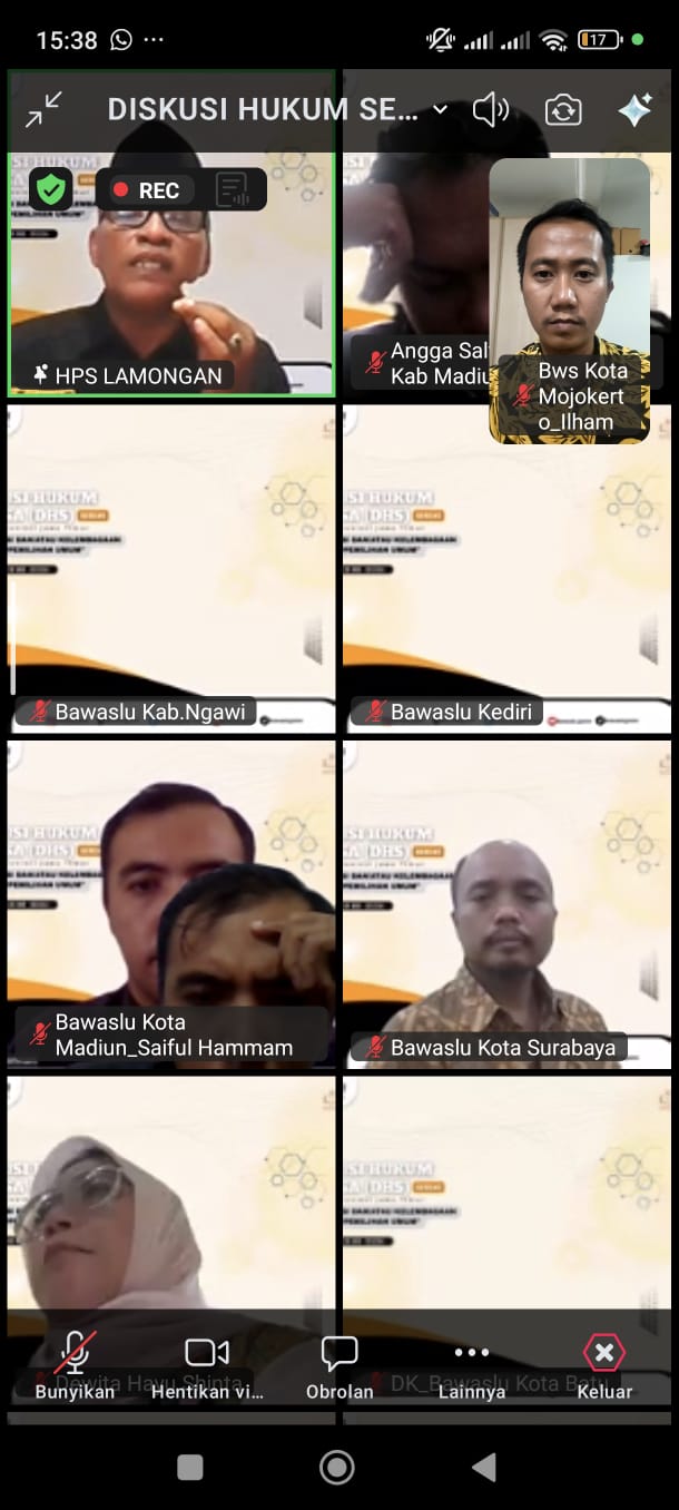 Bawaslu Kota Mojokerto Pertajam Strategi Kelembagaan