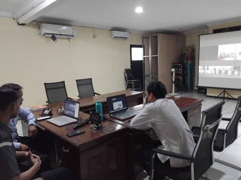 Rakor Pengawasan PDPB 2025 daring