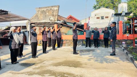 Apel Pagi Bawaslu Kota Mojokerto, Eri Setiawan Tekankan Pengawasan Pemutakhiran Data Partai Politik