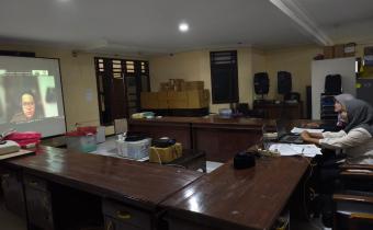 Rapat Zoom Bersama Bawaslu Provinsi Jatim tentang Penerimaan CPNS 