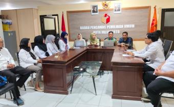 Bawaslu Kota Mojokerto Matangkan Persiapan Data untuk Monitoring Bawaslu Jatim
