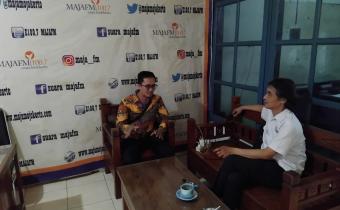 Bawaslu Kota Mojokerto Kunjungi Radio Maja FM