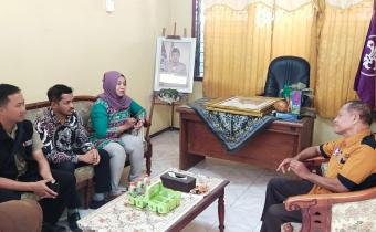 Bawaslu dan Pramuka Kota Mojokerto Siapkan Saka Adhiyasta Pemilu