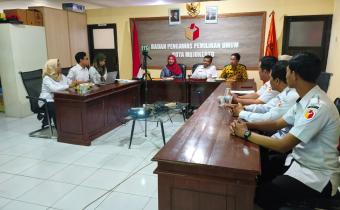 Bawaslu Kota Mojokerto Gandeng Dispusip