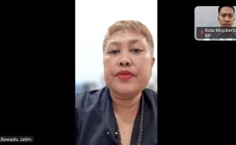 Optimalkan Akurasi Data, Bawaslu Kota Mojokerto Ikuti Strategi Pengawasan Rekapitulasi PDPB Triwulan II